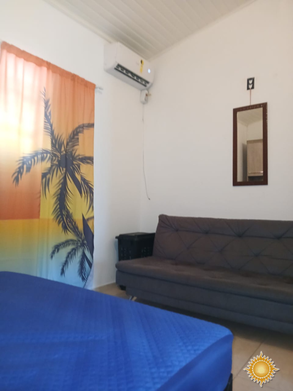 Apartamento com Um Quarto No Itaguá , Todo Reformado e Mobiliado