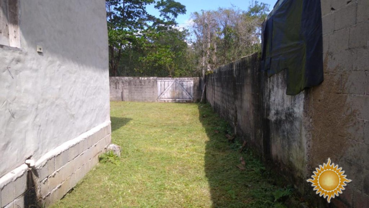 Oportunidade Terreno No Perequê Açu com Uma Pequena Casa em Final de Acabamento !!!