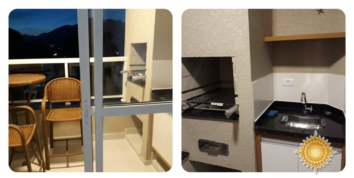 Ótimo Apto com 02 Dorms, 01 Suíte, Varanda Gourmet, com Área de Lazer No 5º Andar !!!