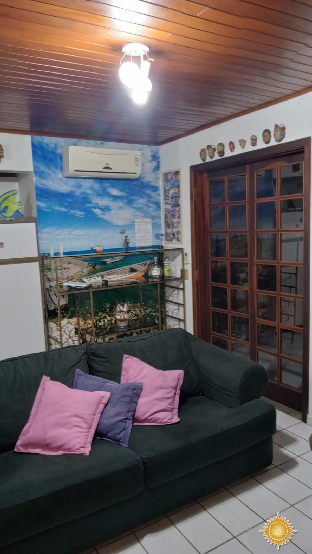 Casa em Condomínio Fechado no Saco da Ribeira com dois quartos, sendo 1suite !!!