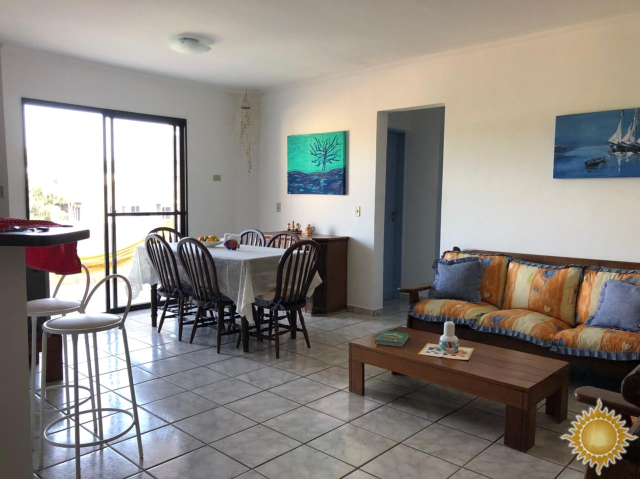 Bela Cobertura Duplex Mobiliada Na Praia das Toninhas!