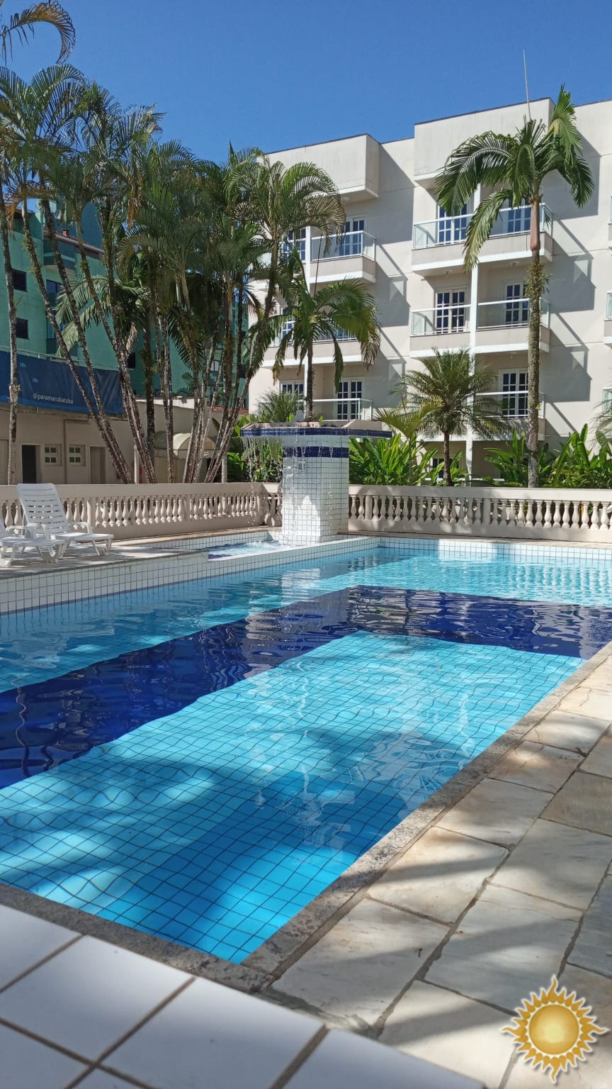 Apto Na Praia do Itaguá com 02 Dorms Sendo 1 Uma Suíte, com Lazer !!!