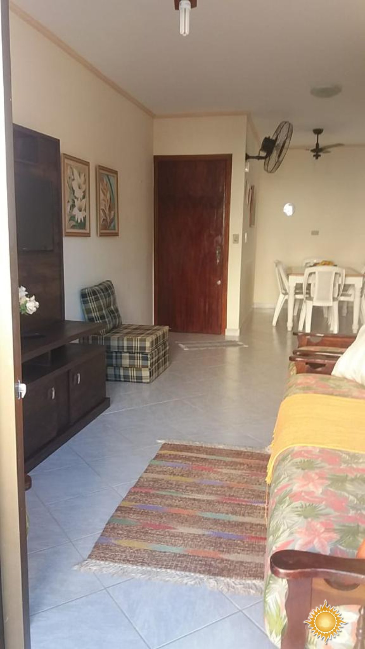 Ótima localização próximo as Praias do Tenório e Praia Grande, apto com 02 dorms, 01 suíte !!!